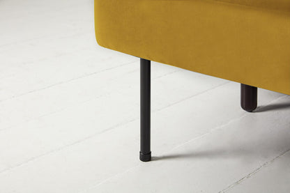Model 04 Sofa Bed 3 Seater, Mustard