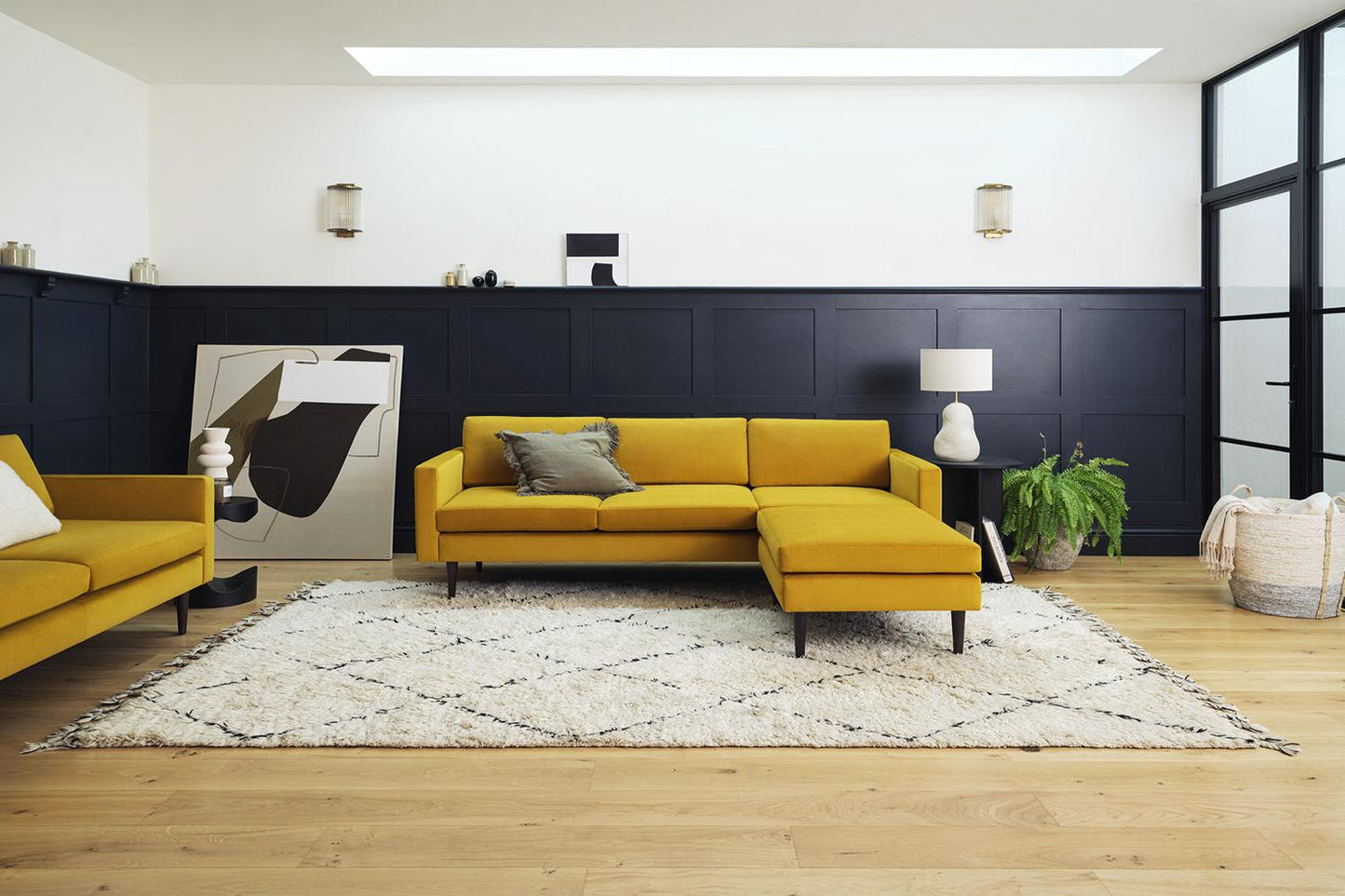 Model 01 3-Seater Sofa with Ottoman
