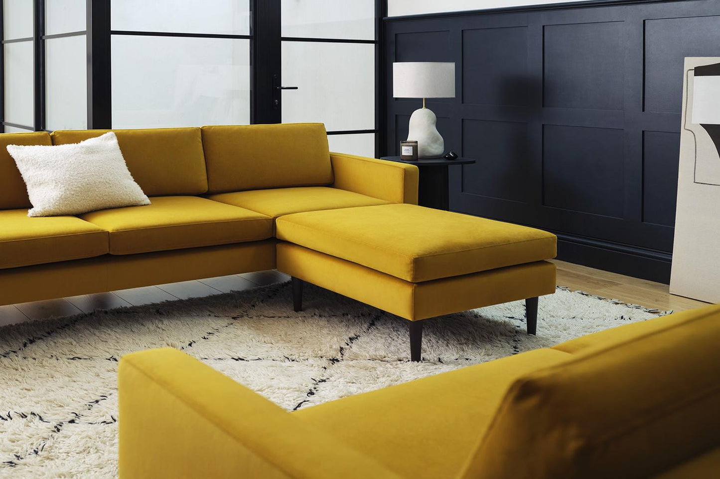 Model 01 3-Seater Sofa with Ottoman