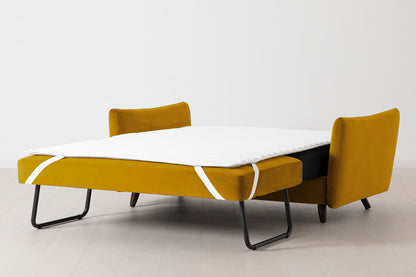 Model 08 Sofa Bed 2.5 Seater, Mustard