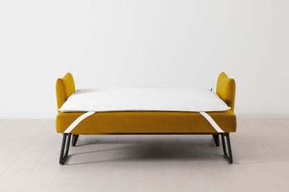 Model 08 Sofa Bed 2.5 Seater, Mustard