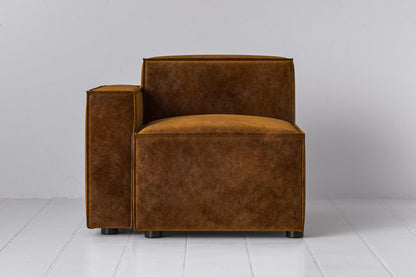 Model 03 Left Arm Sofa Module, Ochre