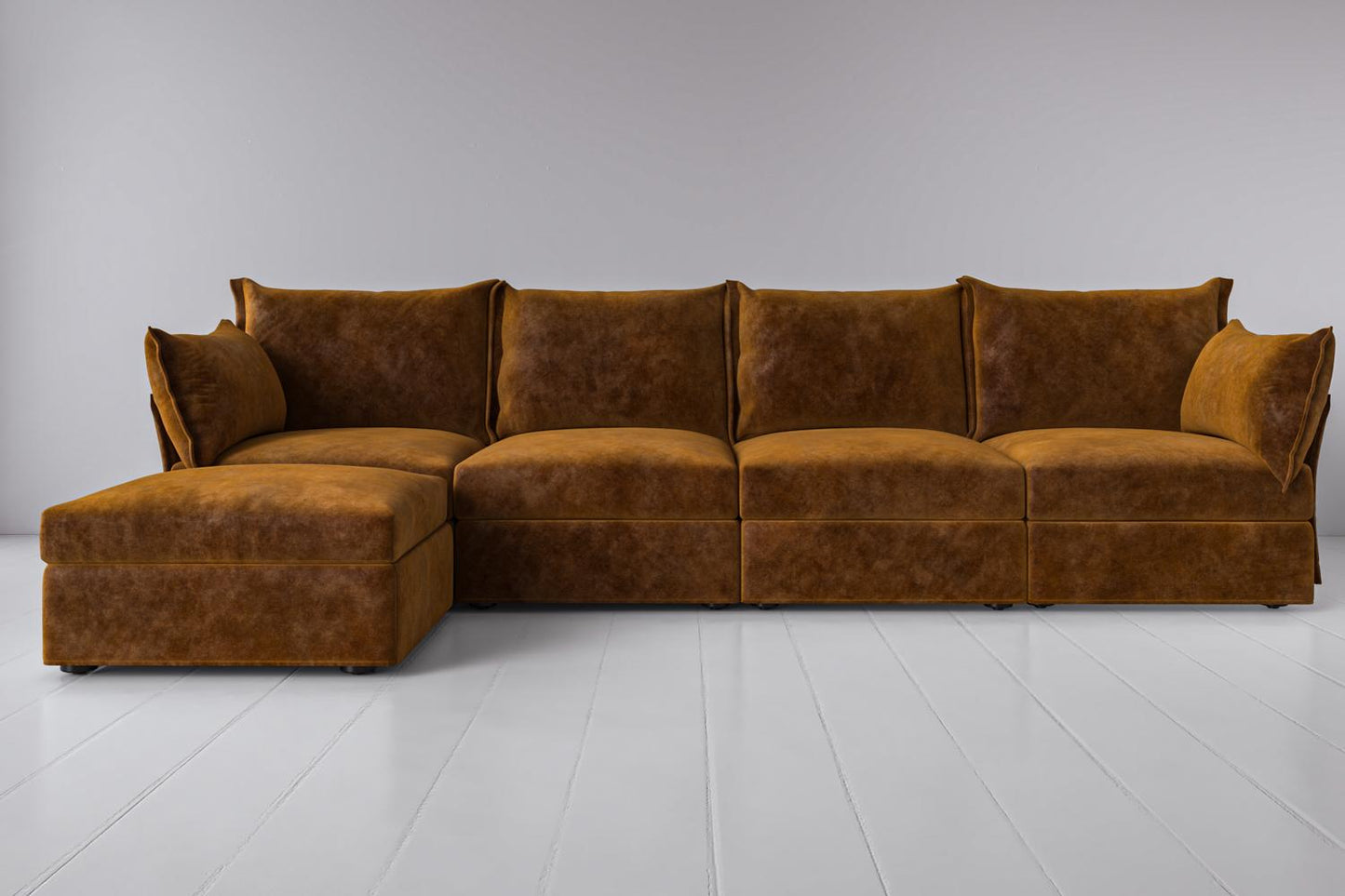 Model 06 4-Seater Left Chaise Sofa