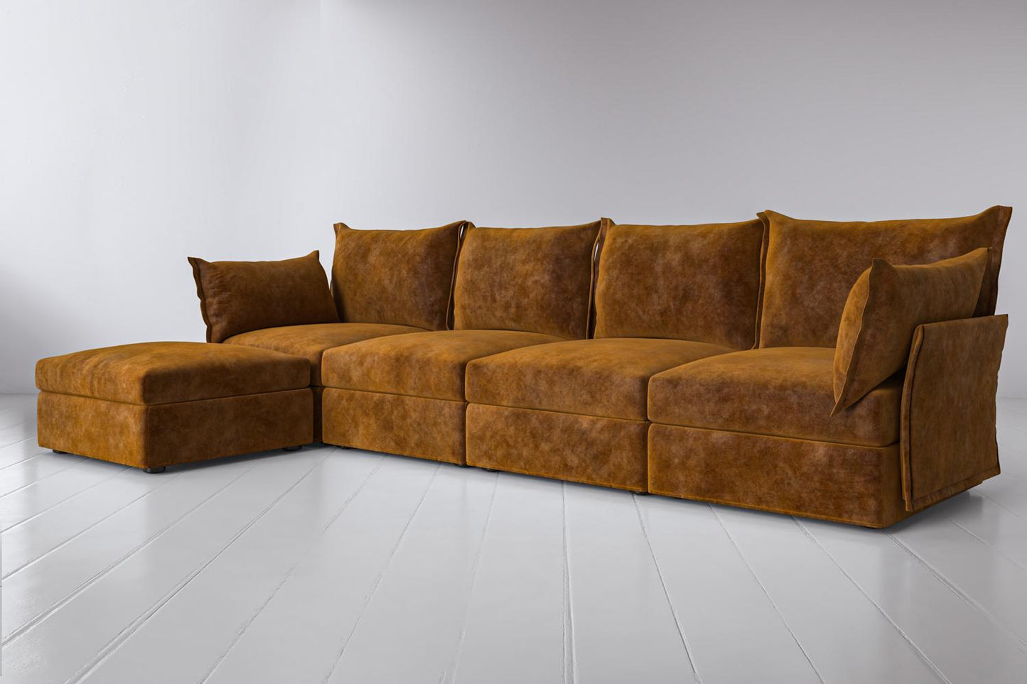 Model 06 4-Seater Left Chaise Sofa