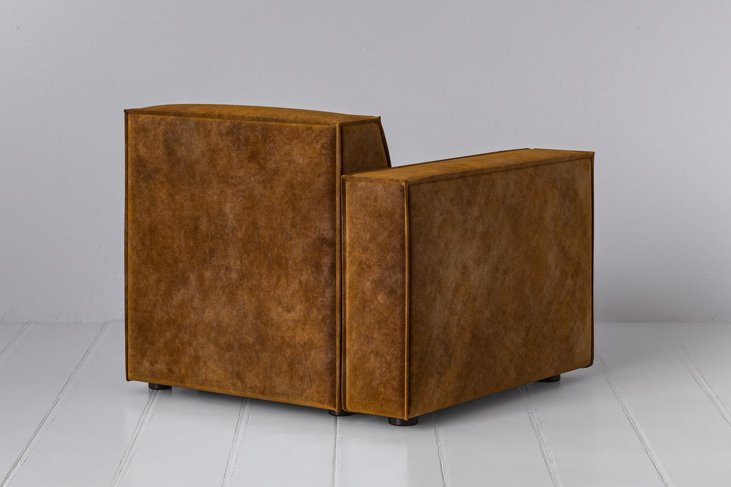 Model 03 Left Arm Sofa Module, Ochre