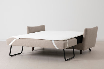 Model 08 Sofa Bed 2.5 Seater, Pumice