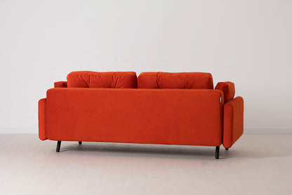 Model 04 Sofa Bed 3 Seater, Paprika