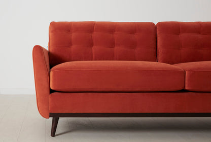 Model 10 3-Seater Sofa, Eco-Paprika