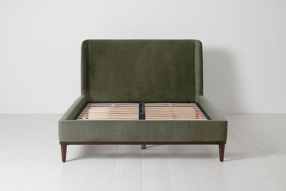 Bed 02 Double Bed, Pine