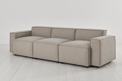 Model 03 3-Seater Sofa, Pumice