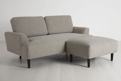 Model 05 2-Seater Sofa with ottoman, Pumice
