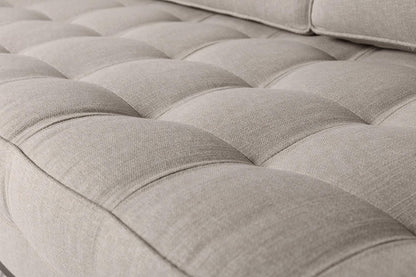 Model 02 2-Seater Sofa with Ottoman, Pumice