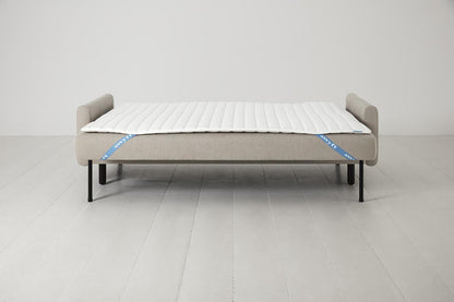 Model 04 Sofa Bed 3 Seater, Pumice