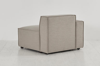 Model 03 Left Arm Sofa Module, Pumice