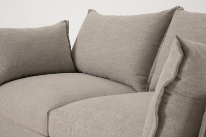 Model 06 2-Seater Right Chaise Sofa, Pumice