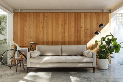 Model 02 3-Seater Sofa, Pumice
