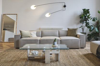 Model 03 3-Seater Sofa, Pumice