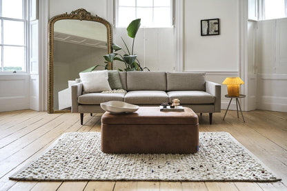 Model 01 3-Seater Sofa, Pumice
