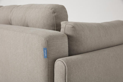 Model 04 Sofa Bed 3 Seater, Pumice