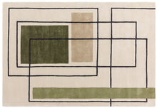 Reef Outline Khaki Rug, 120x170