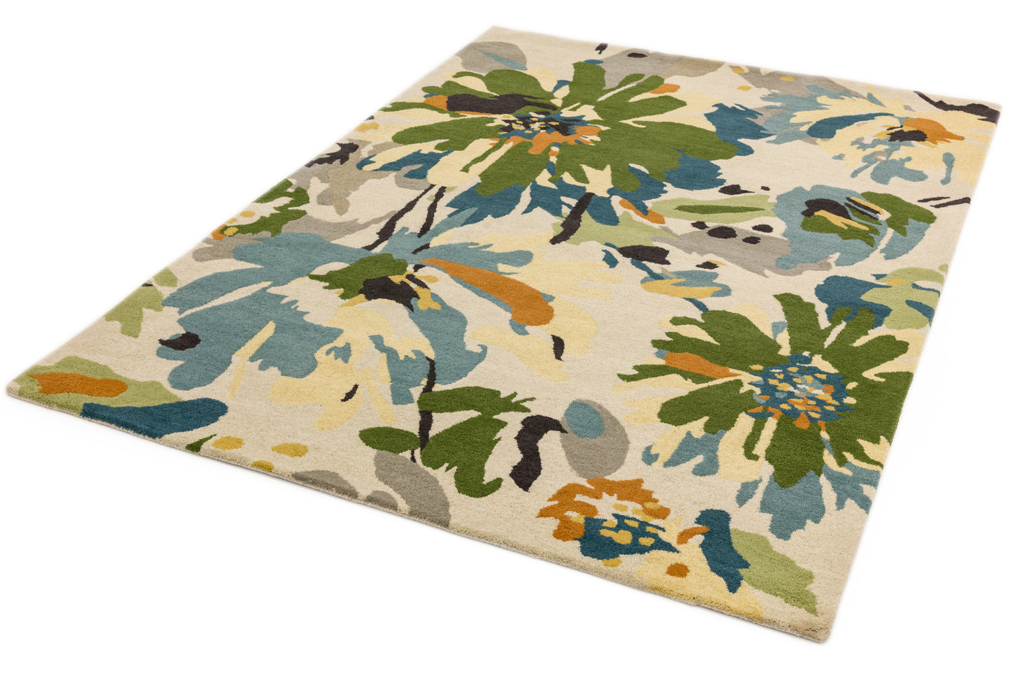 Reef Rug Floral Green