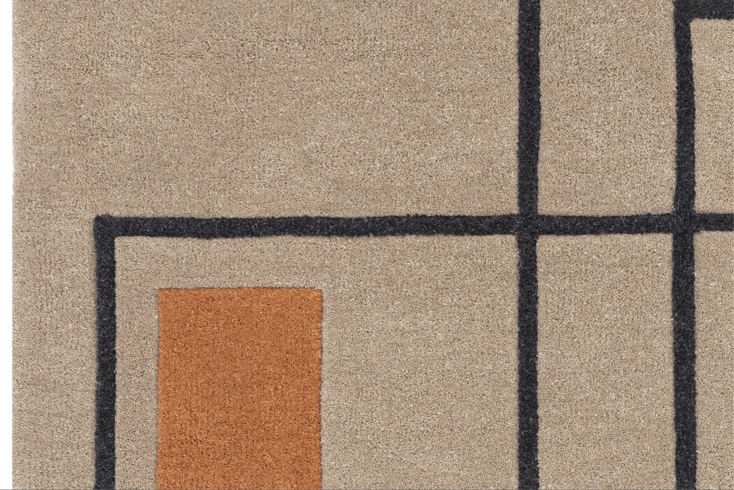 Reef Outline Terracotta Rug | Patterned Rugs | Rugs | Swyft