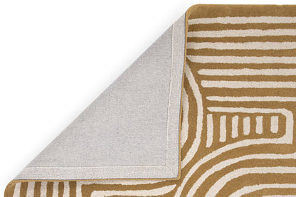Reef Rug Curve Ochre, 200x290