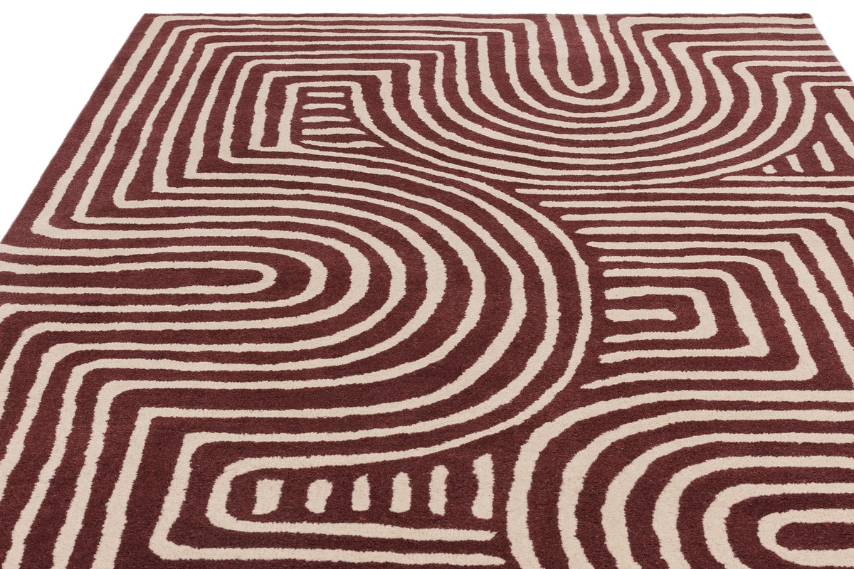 Reef Rug Curve Plum