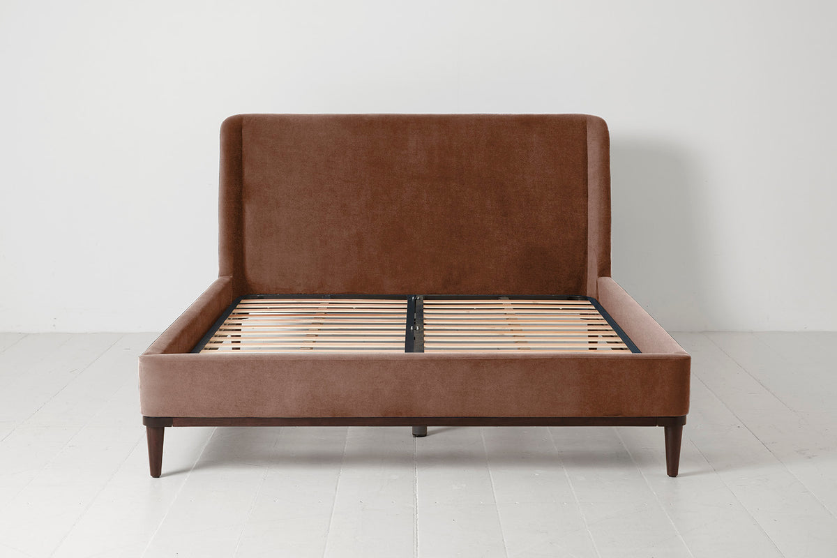 Bed 02 King Sized Bed, Russet