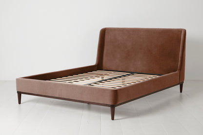 Bed 02 King Sized Bed, Russet