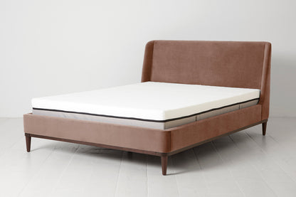 Bed 02 King Sized Bed, Russet
