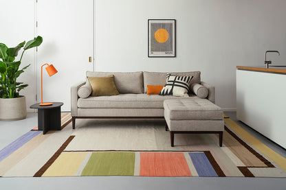 Model 02 3-Seater Sofa, Pumice