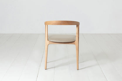 Dining Chair 01 (set of 2), Oak / Oyster