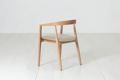 Dining Chair 01 (set of 2), Oak / Oyster