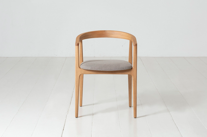Dining Chair 01 (set of 2), Oak / Oatmeal