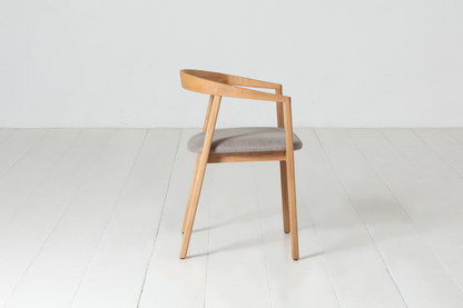 Dining Chair 01 (set of 2), Oak / Oatmeal