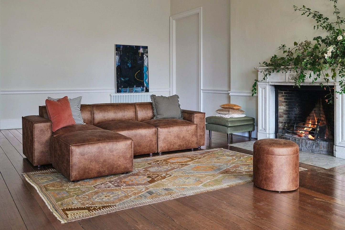 Model 03 3-Seater Left Chaise Sofa