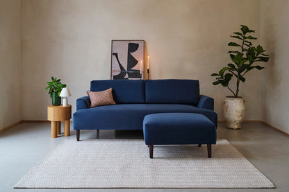 Model 05 2-Seater Sofa, Teal