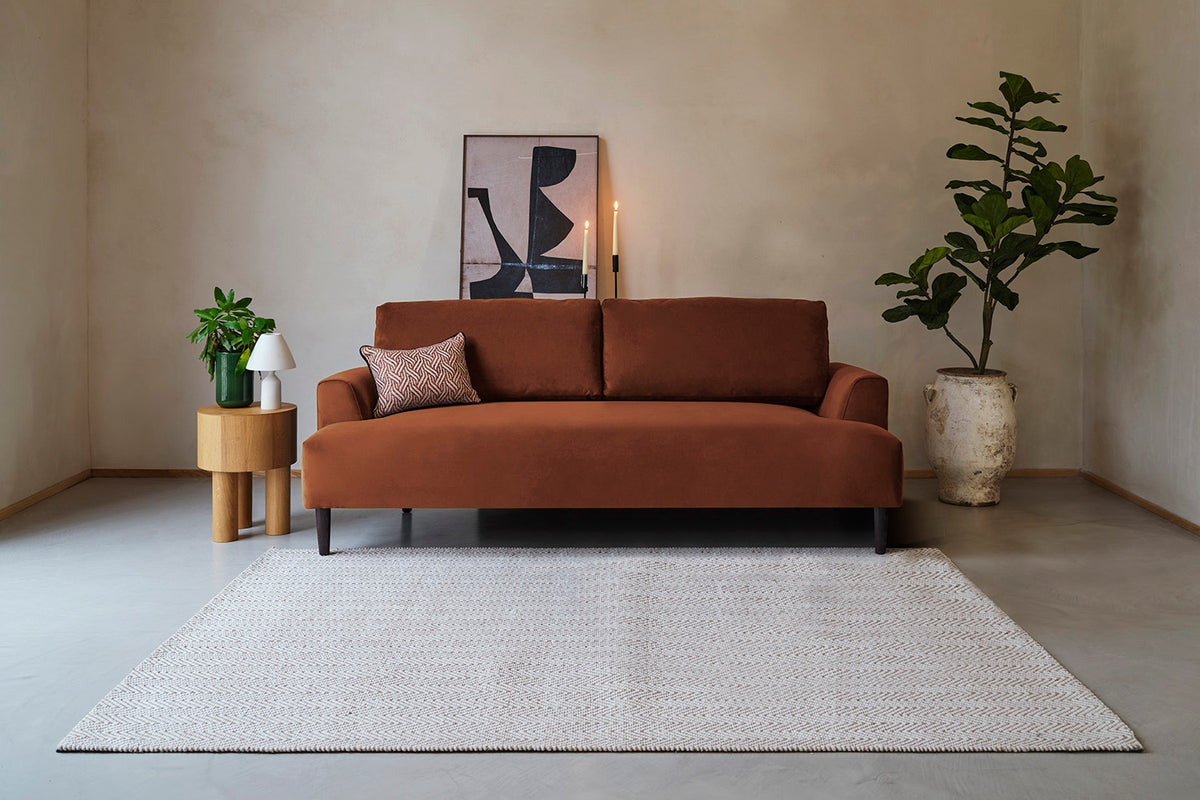 Model 05 3-Seater Sofa, Umber