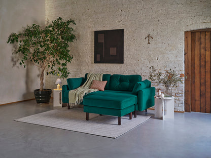 Model 04 Sofa Bed 3 Seater, Kingfisher