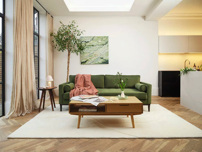 Model 02 Sofa Bed 3 Seater, Vine