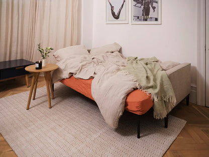 Model 02 Sofa Bed 3 Seater, Pumice