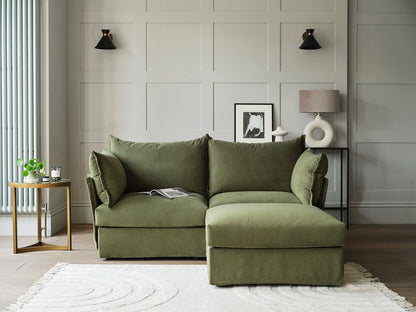 Model 06 2-Seater Left Chaise Sofa, Vine