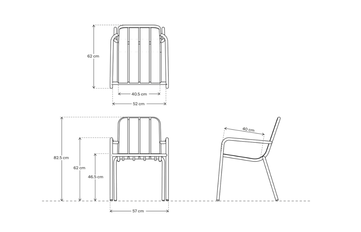 Garden Dining Chair 01 (Set of 2)