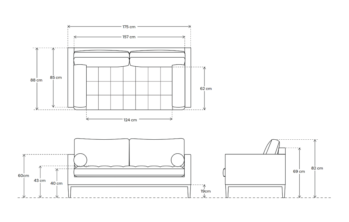 Model 02 Garden Sofa