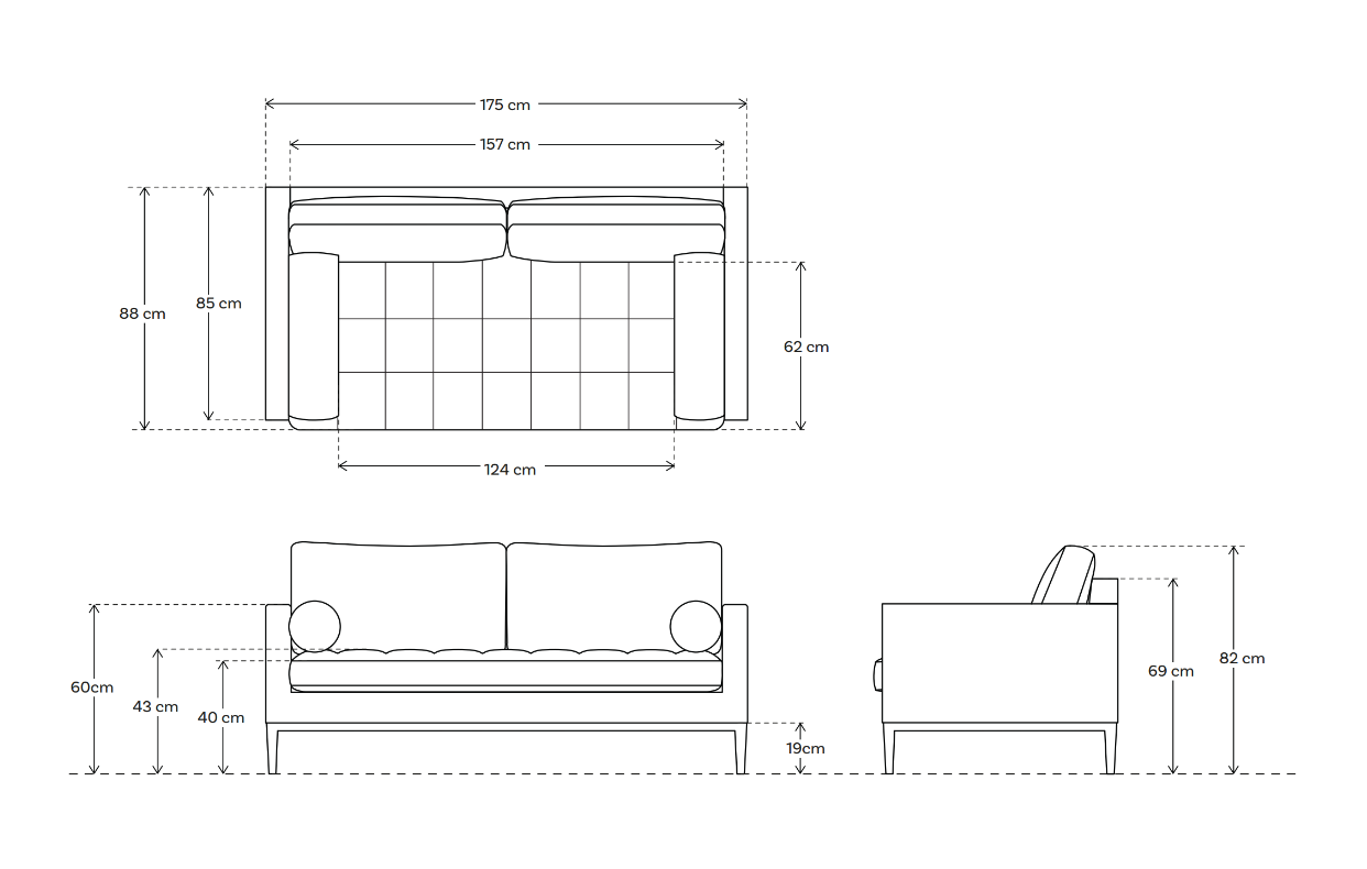 Model 02 Garden Sofa