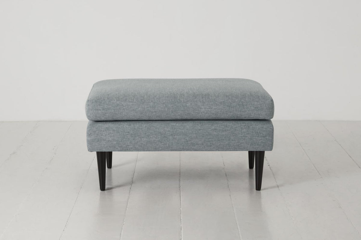 Model 01 Ottoman, Seaglass