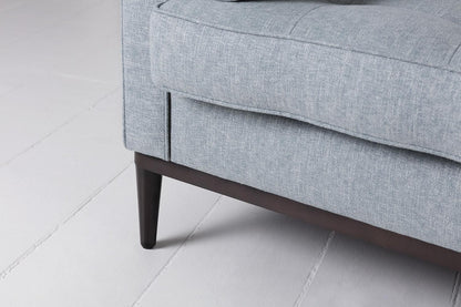 Model 02 2-Seater Sofa with Ottoman, Seaglass