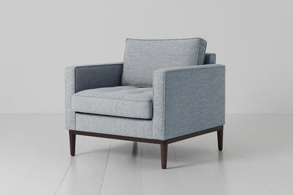 Model 02 Armchair, Seaglass