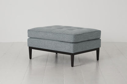 Model 02 Ottoman, Seaglass